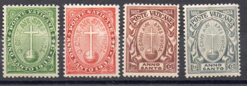 Vaticano Año 1933 Nº 40/43 (*)